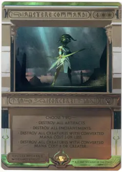 MTG Austere Command Masterpiece Series: Amonkhet Invocations 1/54 Foil Mythic - Image 1