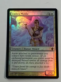 MTG - 1x Umbra Mystic - Rise of the Eldrazi - NM Foil - Magic The Gathering 2010 - Image 4