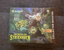 MTG Secrets of Strixhaven Collector Booster Box Factory Sealed English - Image 1