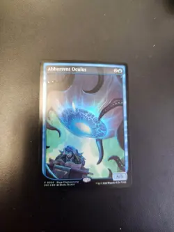 MAGIC THE GATHERING ABHORRENT OCULUS FOIL STORE CHAMPIONSHIP PROMO TEXTLESS - Image 1