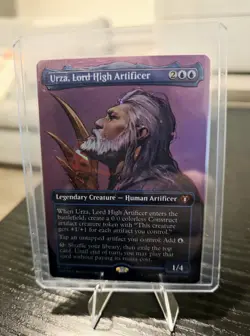 Urza, Lord High Artificer (Textured Foil) Commander Masters Foil - Image 1