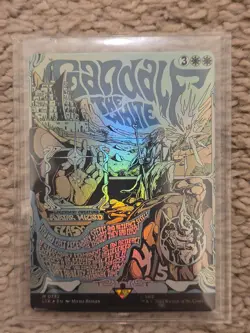 MTG GANDALF THE WHITE BORDERLESS POSTER FOIL The Lord of the Rings NM LOTR - Image 2