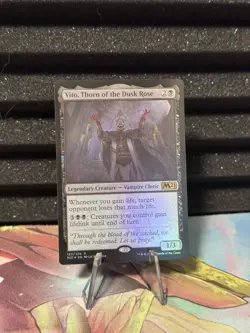 Vito, Thorn of the Dusk Rose 127 MTG Core Set 2021 Foil - NM/M - Image 1