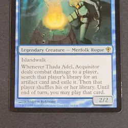 MTG - 1x Thada Adel Acquisitor - Worldwake - NM/LP - Rare - Blue - Magic - 2010 - Image 3