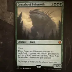 MTG Craterhoof Behemoth Jumpstart - NM - Image 1