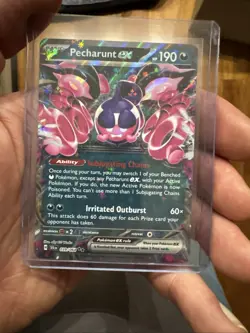 Pokemon TCG Pecharunt EX Ultra Rare Shrouded Fable Card 039/064 - Image 1