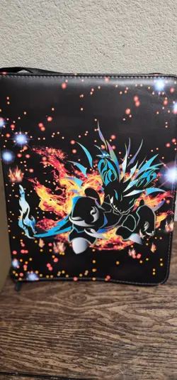 Pokemon Trading Card Binder Holder 50 Page TCG 9 Pocket Charizard - Image 2