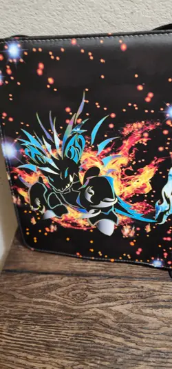 Pokemon Trading Card Binder Holder 50 Page TCG 9 Pocket Charizard - Image 3