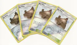 4x SKY PILLAR #144/168- CELESTIAL STORM Pokemon - HTF REV HOLO Trainer -NM/MINT - Image 1