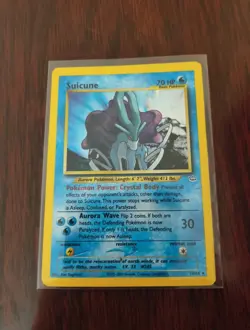 Vintage 2000 Pokemon Suicune 14/64 Neo Revelation Holo Rare English - Image 1