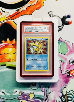 2016 POKEMON XY BLACK STAR PROMO SHINY MEGA GYARADOS #XY143 MAGIKARP-HOLO PSA 10 - Image 1