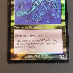 MTG - 1x Galina's Knight - Invasion - LP - Foil - Azorius - Magic The Gathering - Image 4