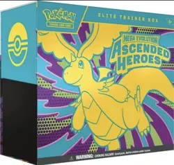 Pokemon Mega Evolution Ascended Heroes Elite Trainer Box Sealed New ETB US - Image 1