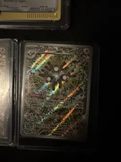 Pokemon Flygon EX Dragon Winner CGC 9 Holo 15/97 & Magneton promo - Image 3