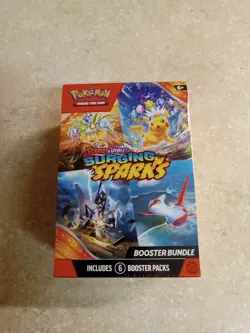 Surging Sparks Booster Bundle Pokemon TCG Scarlet and Violet Factory Sealed New - Image 1