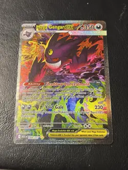 Mega Gengar ex 284/217 SIR Ascended Heroes Special Illustration Rare Pokemon NM - Image 1