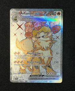 Pokemon Arcanine ex 224/198 SV01 Scarlet & Violet Ultra Rare - Image 1