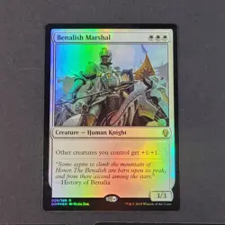 MTG - 3x Benalish Marshal - Dominaria - LP/NM - 1x Foil - 2x Regular - #6 Magic - Image 3