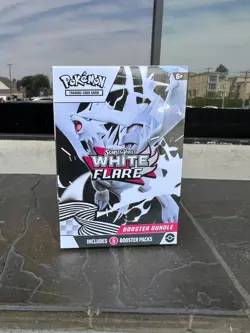 Pokemon TCG White Flare Booster Bundle SV WHT New/Factory Sealed 6 Packs - Image 1