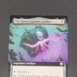 MTG - 1x The Grim Captain's Locker - Lost Caverns of Ixalan - NM - Extended Art - Image 5