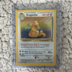 Dragonite 4/62 Fossil Unlimited Holo—Vintage WOTC—NM—Pokemon - Image 1