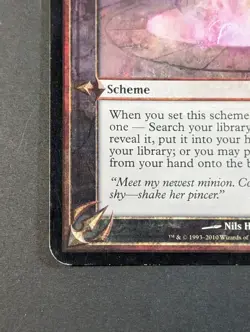 MTG - 1x Introductions are In Order - Archenemy - Oversize - LP - Magic - #21 - Image 3