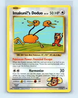 Pokemon tcg XY - Evolutions ImakuniU's Doduo Lightly played - Image 1