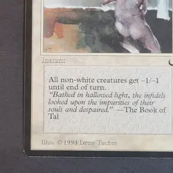 MTG - Holy Light - The Dark - NM/LP - Vintage - Magic The Gathering 1994 - SG405 - Image 5