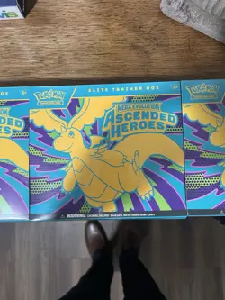 Ascended hero’s Sealed Pokemon Center ETB [factory sealed] - Image 1