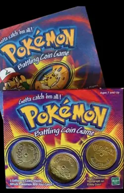 🔥Pokemon “Charizard” Battling Coins w/Plastic Case Hasbro Vintage - Image 5