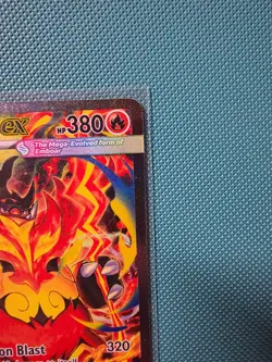 Pokemon ME: Ascended Heroes Mega Emboar ex 273/217 Special Illustration Rare SIR - Image 5
