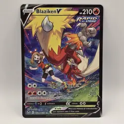 Blaziken v TG14/TG30 Silver Tempest Trainer Gallery NM Pokemon - Image 1