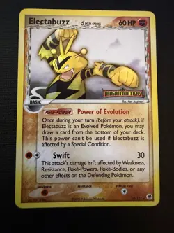 Electabuzz (Delta Species) #29/101 - EX Dragon Frontiers Reverse Holo 2006 - Image 1