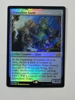 MTG - Crystalline Giant - Ikoria: Lair of Behemoths - NM Foil Pre-Release, Magic - Image 3