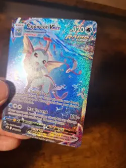 Pokemon Vaporeon VMAX SWSH182 Promo NM - Image 2