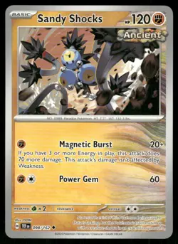 2024 Scarlet & Violet Series - Temporal Forces Sandy Shocks Uncommon #98 - Image 1