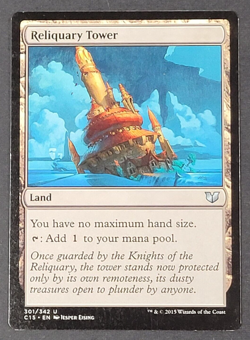 MTG - 1x Reliquary Tower - Commander 2015 - LP - Magic the Gathering - #301 - Image 1