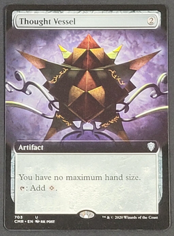 MTG - 1x Thought Vessel - Commander Legends - NM - Extended Art - Magic 2020 - Image 1