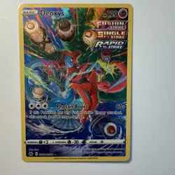 Pokemon TCG Deoxys Ultra Rare Full Art Holo GG12/GG70 Crown Zenith 120 HP - Image 1