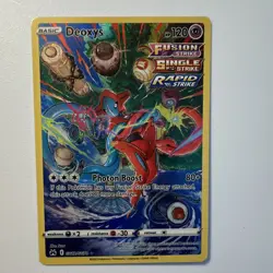 Pokemon TCG Deoxys Ultra Rare Full Art Holo GG12/GG70 Crown Zenith 120 HP - Image 2
