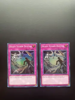 Yugioh Heavy Storm Duster COTD-EN076 Super Rare 1st Edition NM/LP X2 - Image 1
