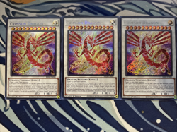 Yugioh Crimson Dragon Secret Rare RA04-EN061 Near Mint x3 - Image 1