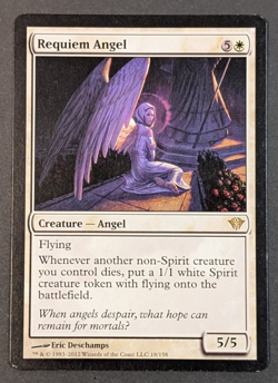 MTG - 1x Requiem Angel - Dark Aascension - NM/LP - Rare - Magic The Gathering - Image 1
