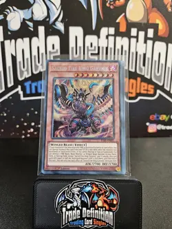 RA05-EN031 Sacred Fire King Garunix Secret Rare 1st Ed YuGiOh - Image 1