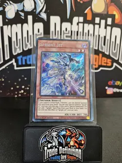 RA05-EN022 Spright Jet Secret Rare 1st Ed YuGiOh - Image 1
