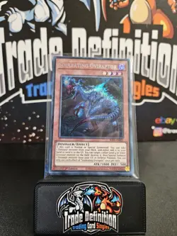 1st ed Souleating Oviraptor secret rare RA05-EN011 Yugioh - Image 1