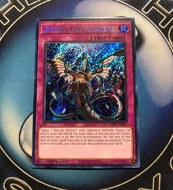 *** INFINITE IMPERMANENCE *** 1ST EDITION SECRET RARE RA01-EN075 MINT YUGIOH! - Image 1