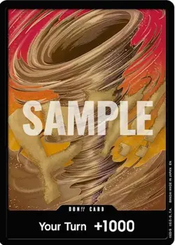 One Piece The Azure Sea’s Double Pack DP-09 Crocodile Alternate Alt Art DON!! - Image 1