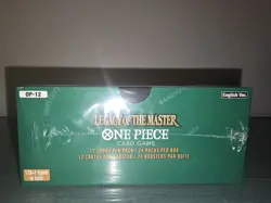 ONE PIECE TCG: OP-12 LEGACY OF THE MASTER SEALED ENGLISH BOOSTER BOX - Image 2