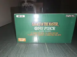 ONE PIECE TCG: OP-12 LEGACY OF THE MASTER SEALED ENGLISH BOOSTER BOX - Image 3